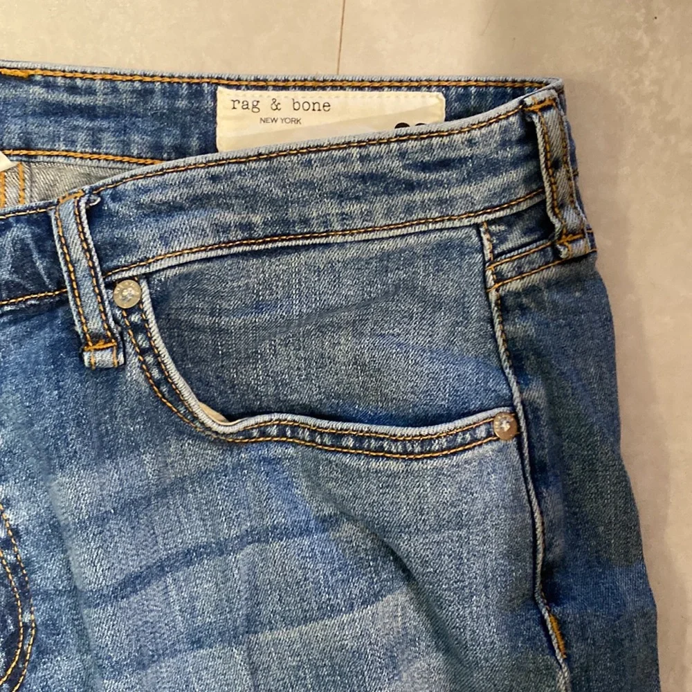 Rag and Bone Dre Low-Rise Slim Boyfriend Jeans - Picture 7 of 13